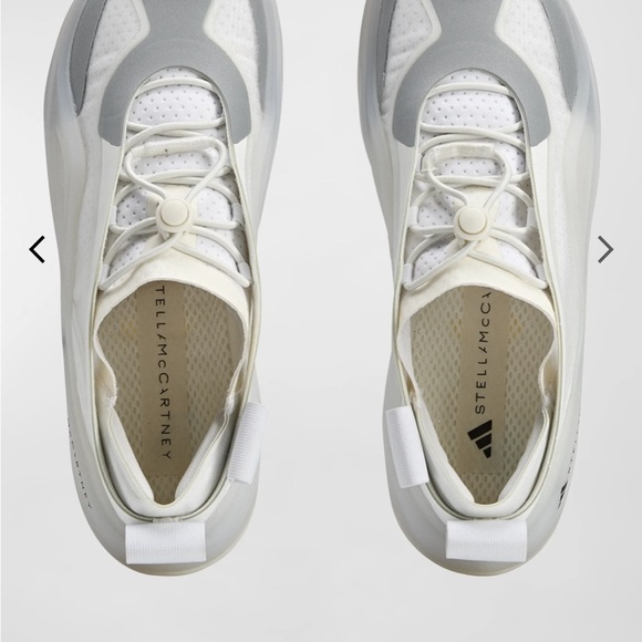Adidas by Stella McCartney White Gray Sneakers - Picture 7 of 7